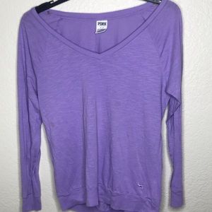 PINK by Victoria’s Secret purple long sleeve top